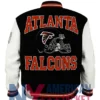 Ovo Atlanta Black Falcons Letterman Jacket