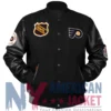 Philadelphia Flyers Black Wool Letterman Varsity Jacket