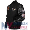 Philadelphia Flyers Letterman Wool Black Varsity Jacket