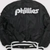 Philadelphia Phillies Black Ma-1 Bomber Jacket Back