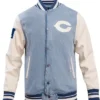 Philadelphia Phillies Full Snap Denim Varsity Jacket