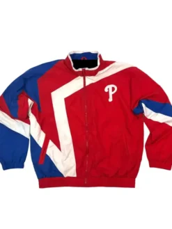 Philadelphia Phillies Red Vintage Starter Jacket