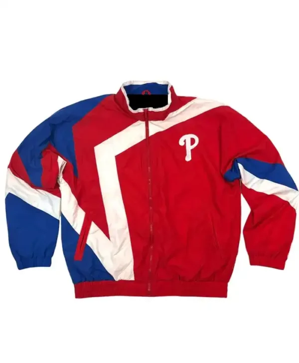 Philadelphia Phillies Red Vintage Starter Jacket