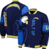 Rocio Los Angeles Chargers Team Blue Varsity Jacket