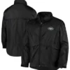 Roscoe New York Jets Black Full Zip Jacket