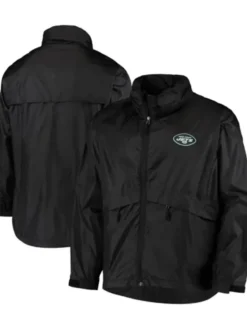 Roscoe New York Jets Black Full Zip Jacket