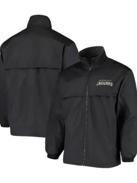 Runolfsdottir NFL Jacksonville Jaguars Black Zip Jacket