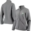 Ruthie NFL Miami Dolphins Grey Zip Track Jacket