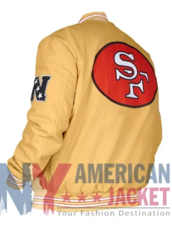 San Francisco 49ers Beulah Varsity Jacket
