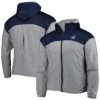 Sophia Dallas Cowboys Zip Grey Windbreaker Jacket