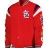 St Louis Cardinals Championship Red Wool Varsity Jacket