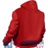 St Louis Cardinals Red Ma-1 Hooded Bomber Jacket