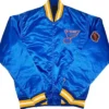 St. Louis Blues Blue Satin 1990s Varsity Jacket