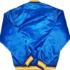 St. Louis Blues Blue Satin 1990s Varsity Jacket Back