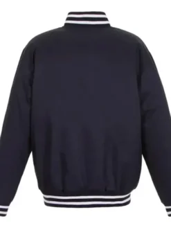 Tampa Bay Lightning Front Hit Poly Twill Black Jacket Back