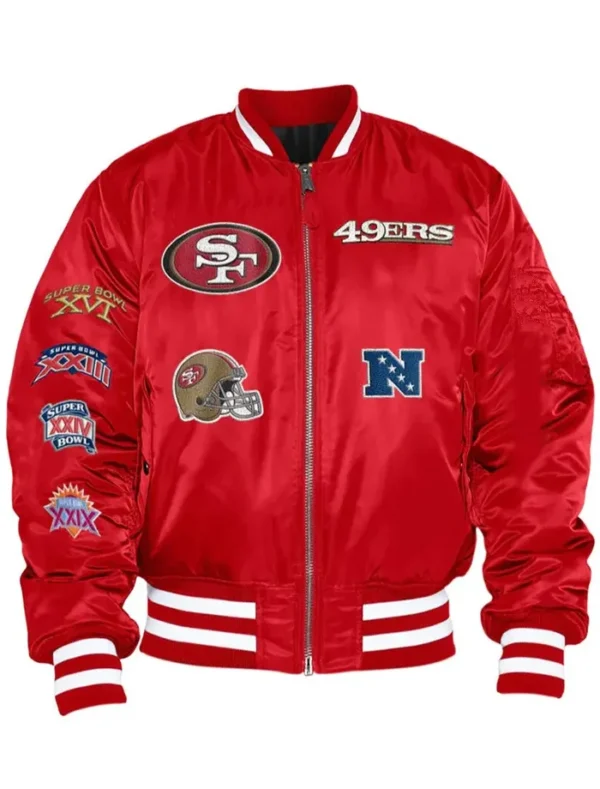 Tampa Bay Rays Ma-1 Red Bomber Jacket
