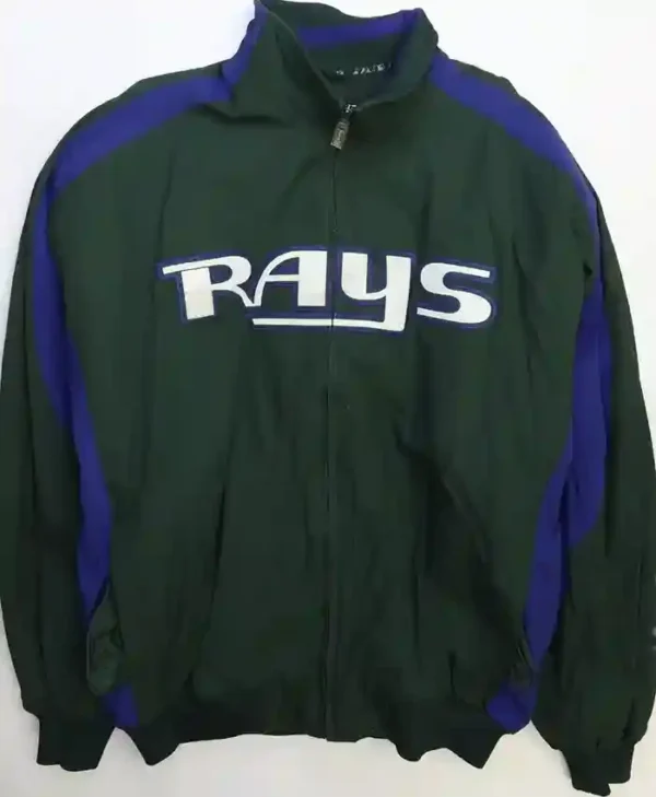 Tampa Bay Rays Vintage Green Bomber Jacket