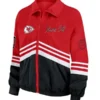 Taylor Swift Kansas City Chiefs Red and Black Windbreaker Jacket