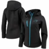 Team Carolina Panthers Fire Break Black Hooded Jacket