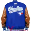 Toronto Blue Jays MLB Varsity Classic Blue And Brown Jacket