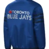 Toronto Blue Jays Starter Full-Zip Bomber Jacket Back