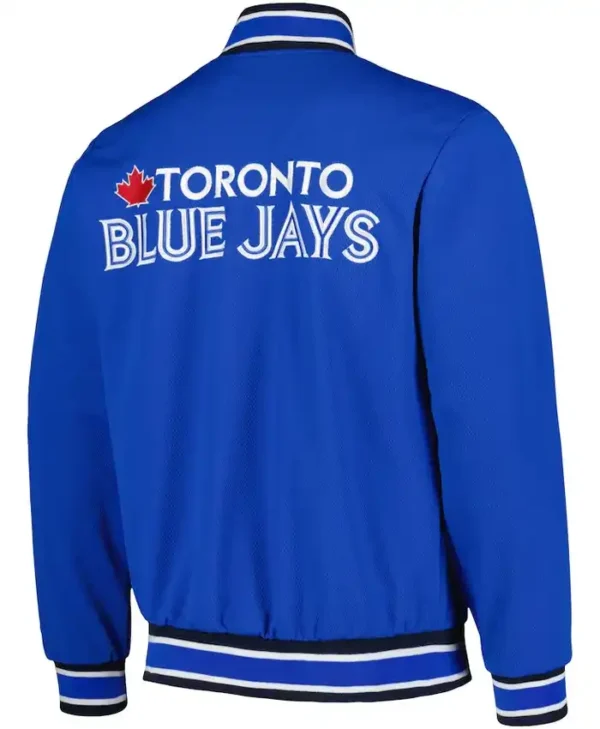 Toronto Blue Jays Starter Royal Blue Wool Jacket Back
