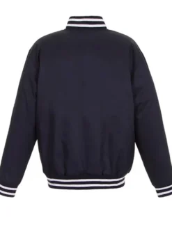 Vancouver Canucks Front Hit Poly Twill Jacket Back