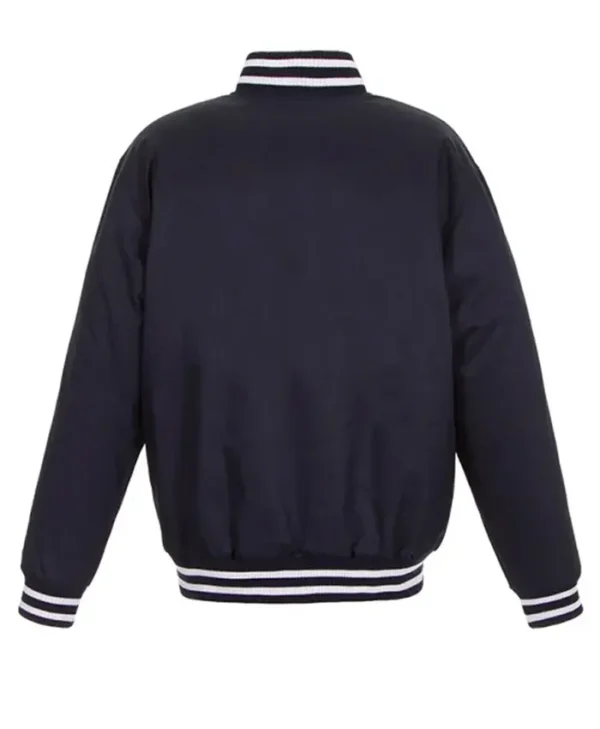 Vancouver Canucks Front Hit Poly Twill Jacket Back