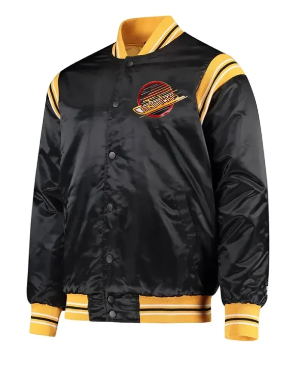 Vancouver Canucks The Enforcer Varsity Jacket