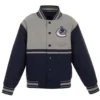 Vancouver Canucks Youth Poly Twill Full Snap Jacket
