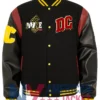 Washington Commanders Javier Black Varsity Jacket