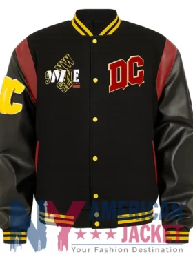 Washington Commanders Javier Black Varsity Jacket