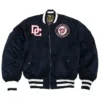 Washington Nationals Ma-1 Navy Blue Varsity Jacket