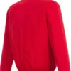Washington Nationals Zip Bomber Red Jacket Back