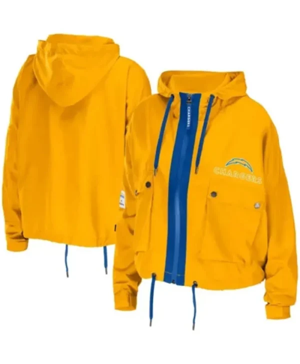 Wuckert Los Angeles Chargers Hooded Jacket