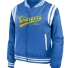 Zola Torphy NFL Los Angeles Chargers Powder Blue Bomber Jacket