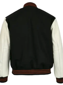 New York Giants 1951 Black Wool Varsity Jacket Back
