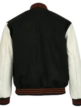 New York Giants 1951 Black Wool Varsity Jacket Back