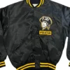 Pirates Black Vintage Satin Varsity Starter Jacket