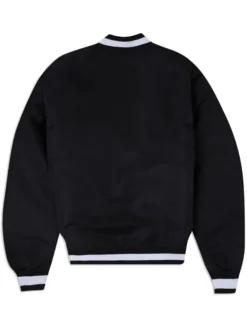 San Diego Padres Logo Select Black Wool Jacket Back