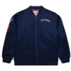 San Diego Padres Navy Blue Zip Bomber Jacket