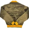 San Diego Padres Starter Zip Bomber Jacket Back