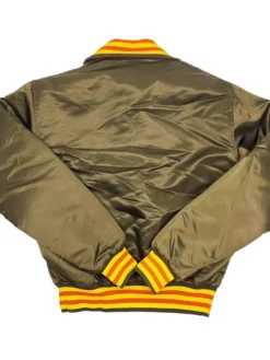 San Diego Padres Starter Zip Bomber Jacket Back