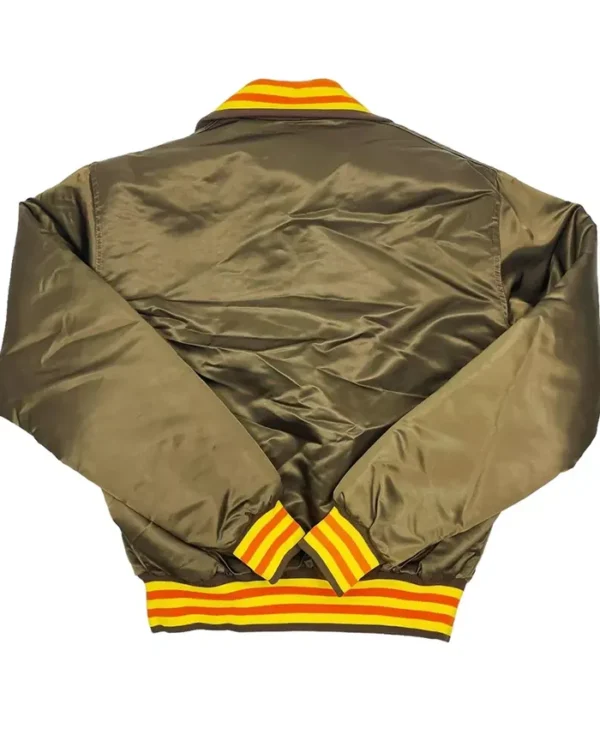 San Diego Padres Starter Zip Bomber Jacket Back