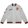 San Francisco Giants White Satin Varsity Jacket