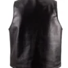 Buy Now Hunting Vintage Black Leather Vest For Men And Women