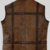 Buy Now Motorcycle Leather Chocolate Brown Vest For Men And Women
