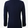 Womens Dianne Single Button Navy Blue Wool Unisex Blazer