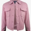 Women's Trucker Lynn Light Pink Jacket
