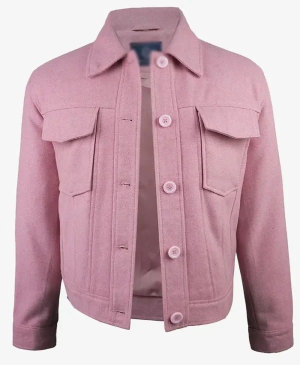 Women's Trucker Lynn Light Pink Jacket